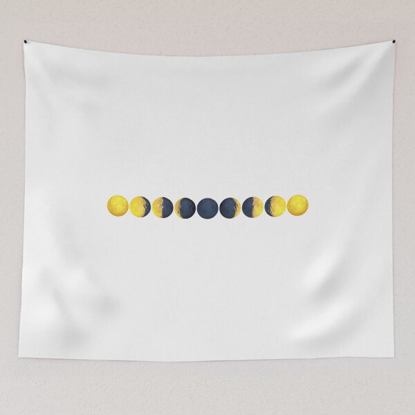 Item preview, Moon Phases Emojis designed and sold by kaicloudy.