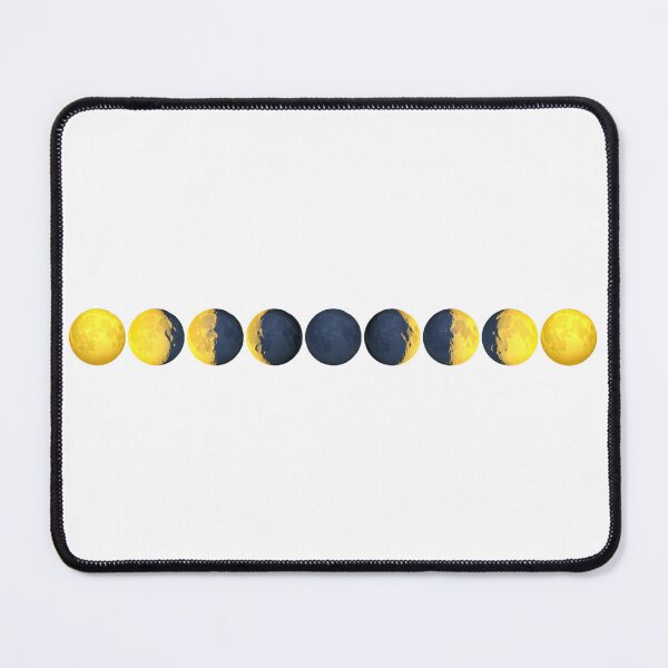 Item preview, Moon Phases Emojis designed and sold by kaicloudy.