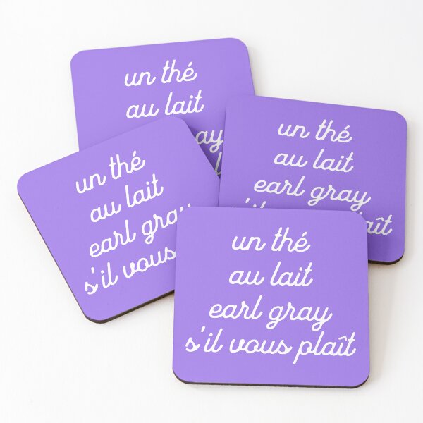 Item preview, Tea lovers French Un the au lait designed and sold by EarlGrayTees.