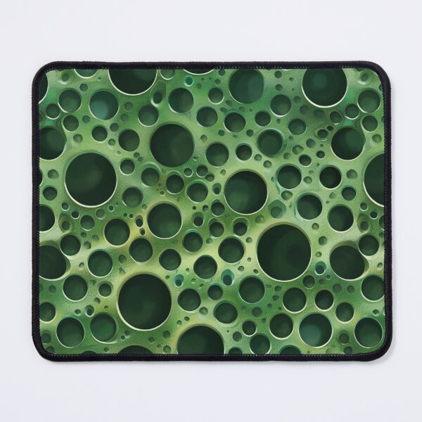 Item preview, Emerald Abyss - Trypophobia Holes Pattern designed and sold by Sir Meow Meow.