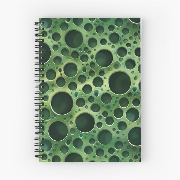 Item preview, Emerald Abyss - Trypophobia Holes Pattern designed and sold by Sir Meow Meow.
