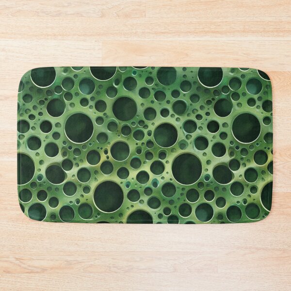 Item preview, Emerald Abyss - Trypophobia Holes Pattern designed and sold by Sir Meow Meow.