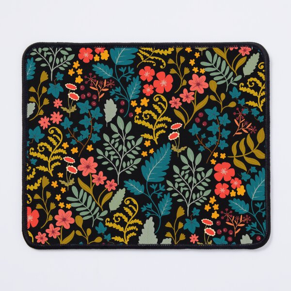 Item preview,  Fern forest foliage woodland botanical illustrative pattern designed and sold by Kimmygowland.