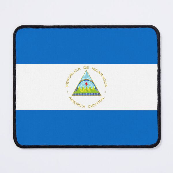 Item preview, Nicaragua Flag designed and sold by FlagsandSymbols.