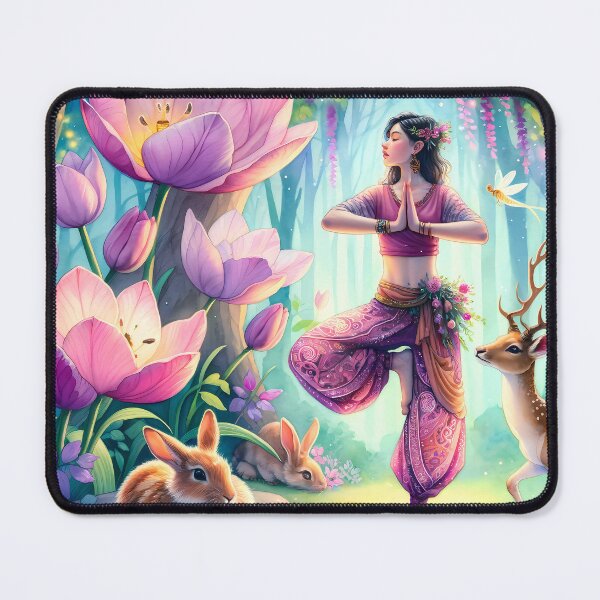 Item preview, Enchanted Yoga in Bloom designed and sold by YogaBliss.