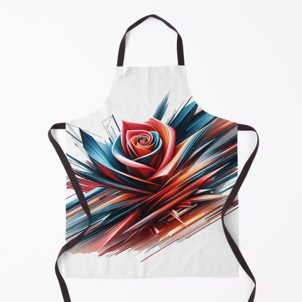 Item preview, Dynamic rose in abstract speed explosion of glowing color rays. designed and sold by NexusSales.
