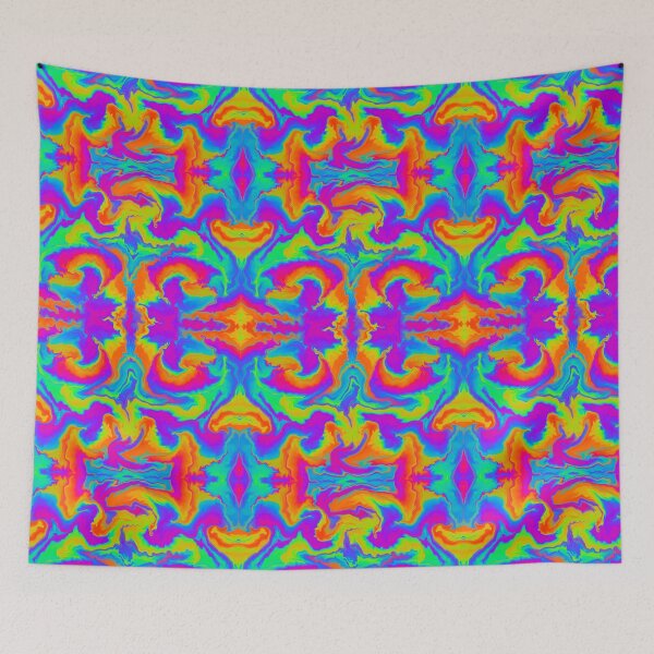 Item preview, Tie-dye, digital fluid pour designed and sold by MayGreenAbgrall.