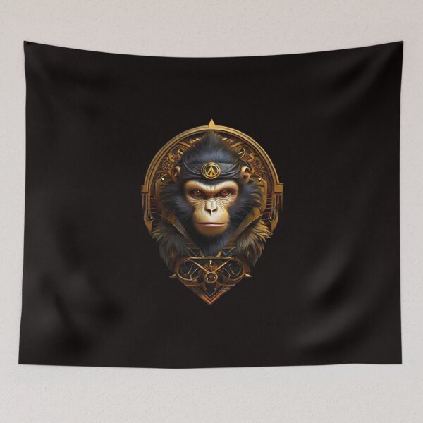Item preview, monkey designed and sold by NASSIMBL.