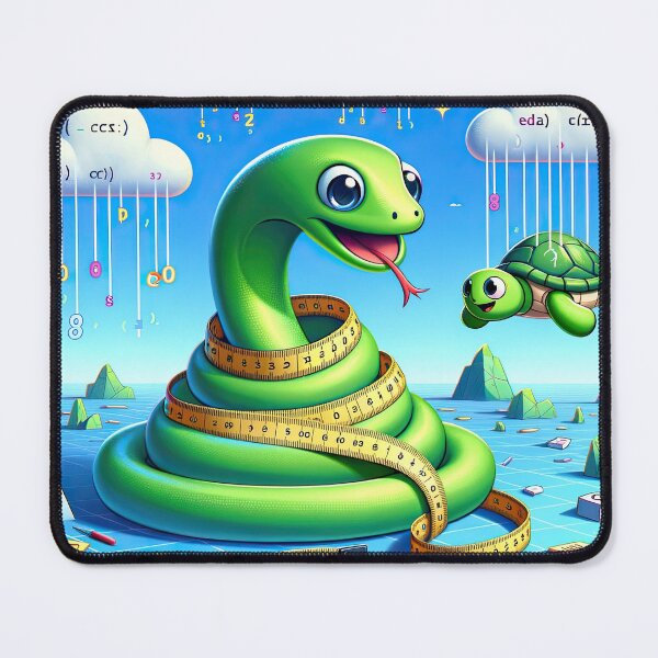 Item preview, Adventures in Code: Python's Turtle in Measureland designed and sold by TuringTacoTales.