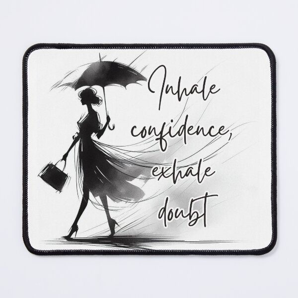 Item preview, Inhale confidence, exhale doubt designed and sold by bonjourmadame4.