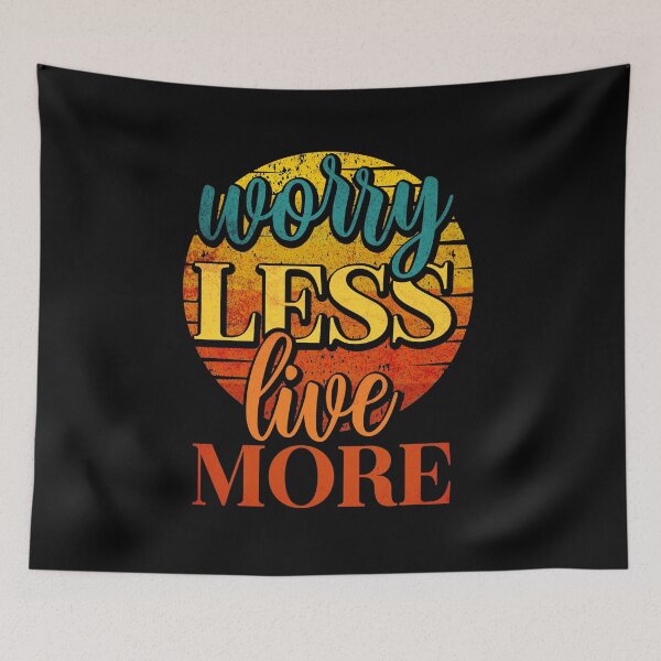 Item preview, Worry less, live more. Motivation Quot. Vol. 2 designed and sold by Grygiel23.