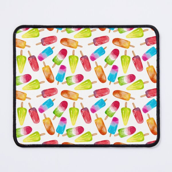 Item preview, Watercolour popsicles ice lollies ice creams summer food designed and sold by Kimmygowland.