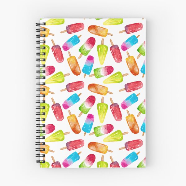 Item preview, Watercolour popsicles ice lollies ice creams summer food designed and sold by Kimmygowland.
