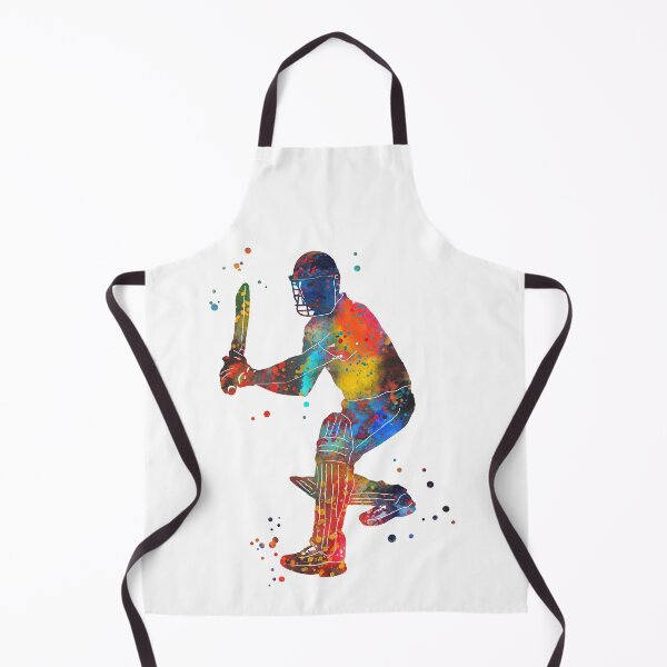 Item preview, Cricket Batsman Playing a Stroke  designed and sold by Rosaliartbook.