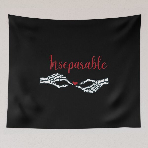Item preview, Inséparable love quotes lovers for him falling in love with you designed and sold by Dzeery.