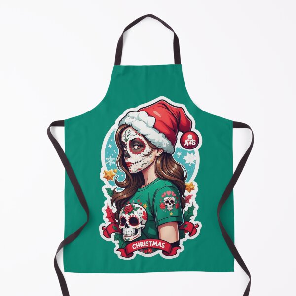 Item preview, Sugar Skull Girl Christmas (1) designed and sold by A78-Designs.
