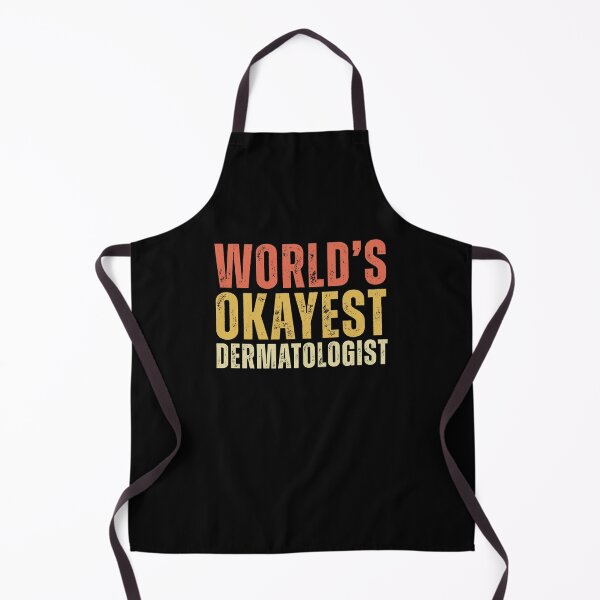 Item preview, Retro Worlds Okayest Dermatologist designed and sold by kamrankhan.