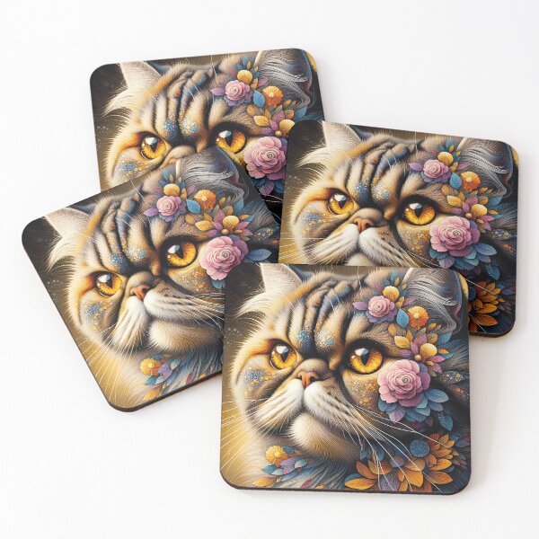 Item preview, Elegant Exotic Shorthair Tribute designed and sold by BastKittyStore.