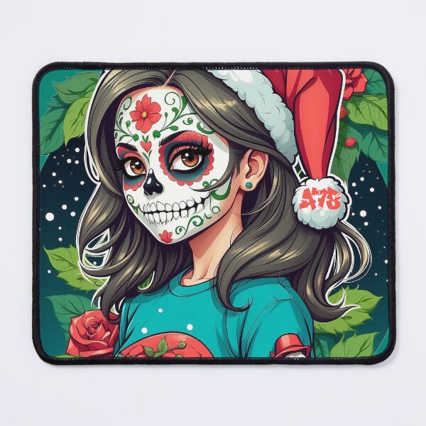 Item preview, Sugar Skull Girl Christmas (2) designed and sold by A78-Designs.