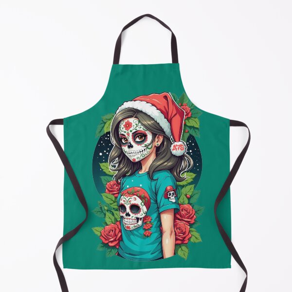 Item preview, Sugar Skull Girl Christmas (2) designed and sold by A78-Designs.