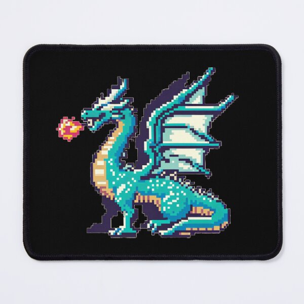 Item preview, Retro Pixel Art Dragon designed and sold by lAnJefurtifeu.