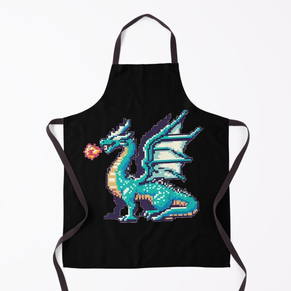 Item preview, Retro Pixel Art Dragon designed and sold by lAnJefurtifeu.