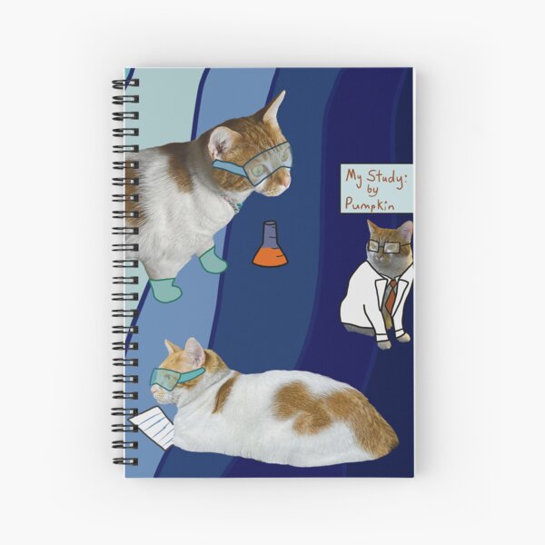 Item preview, Cat Called Pumpkin Science Collage designed and sold by PumpkinsMomb.