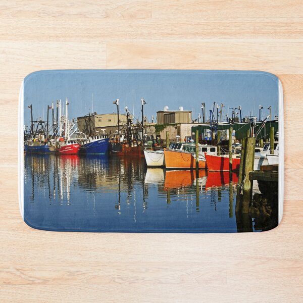 Item preview, Perfect Nautical Reflection Beauties.....fishing boats!!! designed and sold by Poete100.