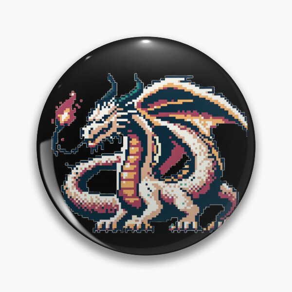Item preview, Retro Pixel Art Dragon designed and sold by lAnJefurtifeu.