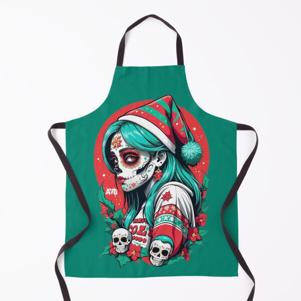 Item preview, Sugar Skull Girl Christmas (4) designed and sold by A78-Designs.