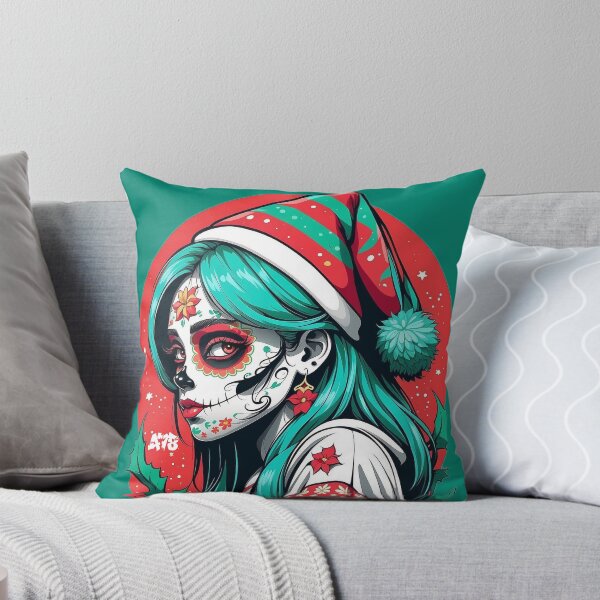Item preview, Sugar Skull Girl Christmas (4) designed and sold by A78-Designs.