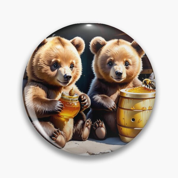 Item preview, Bear and Honey designed and sold by NerdscapeDC.
