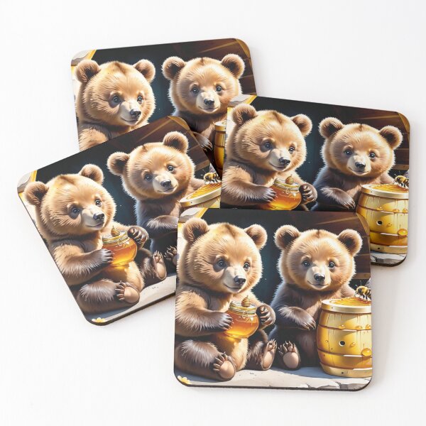 Item preview, Bear and Honey designed and sold by NerdscapeDC.