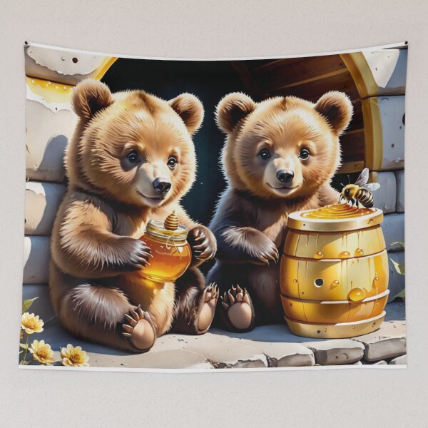 Item preview, Bear and Honey designed and sold by NerdscapeDC.