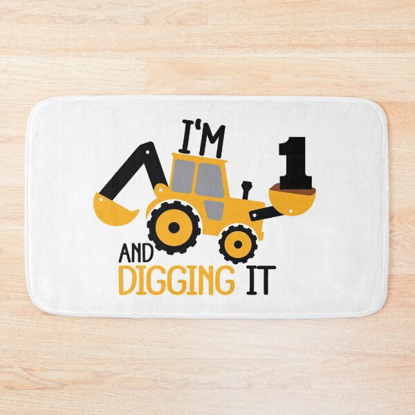 Item preview, Construction Birthday Digging It: 1st Birthday designed and sold by sweetbelle.