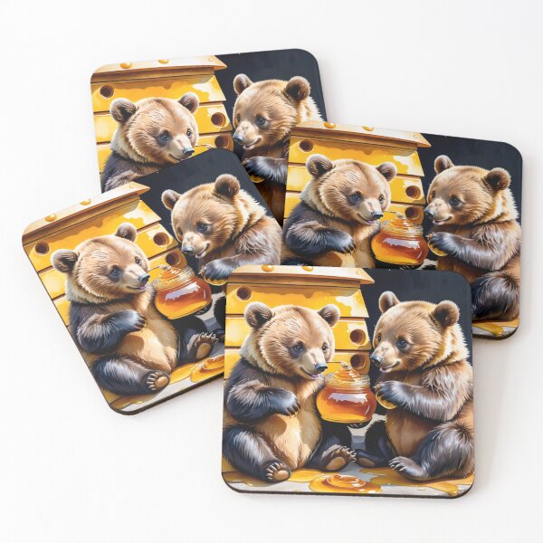 Item preview, Bear and Honey designed and sold by NerdscapeDC.
