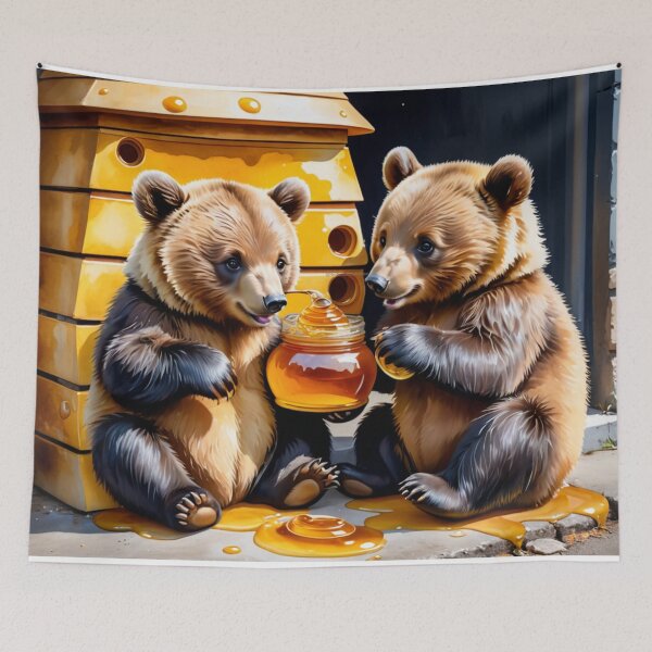 Item preview, Bear and Honey designed and sold by NerdscapeDC.