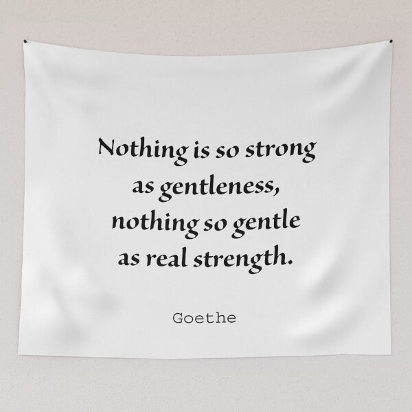 Item preview, Goethe Quote designed and sold by PeacefulHShop.
