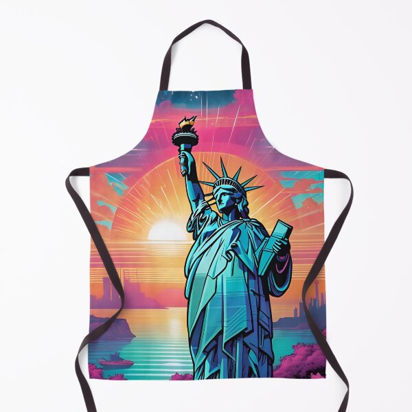 Item preview, Vaporwave Statue Of Liberty designed and sold by TheArtOfPat.
