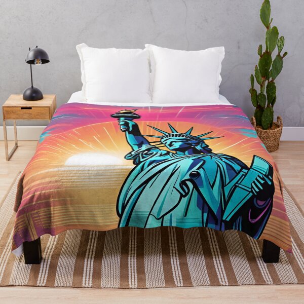 Item preview, Vaporwave Statue Of Liberty designed and sold by TheArtOfPat.