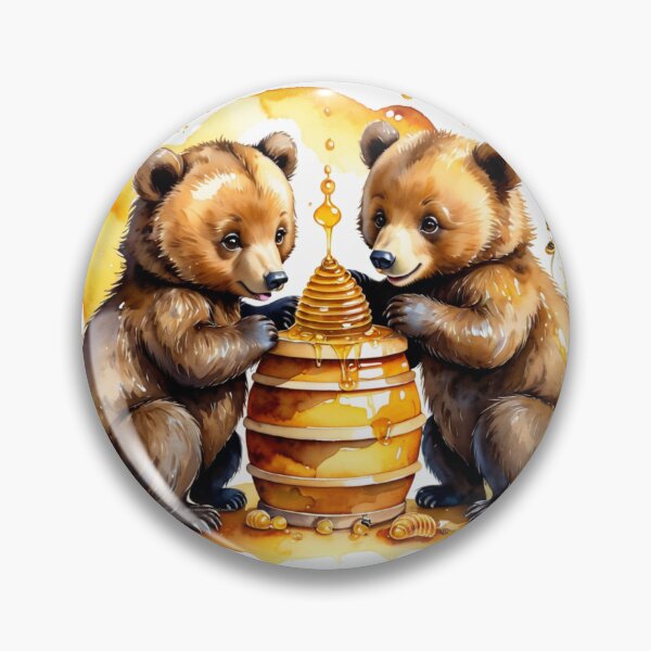 Item preview, Bear and Honey designed and sold by NerdscapeDC.
