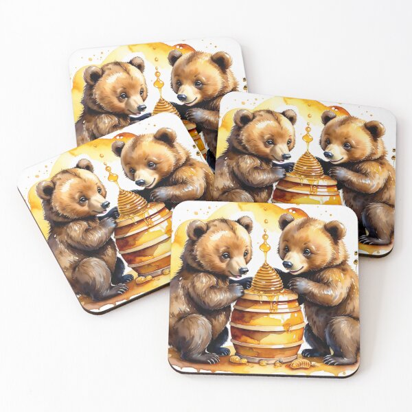 Item preview, Bear and Honey designed and sold by NerdscapeDC.