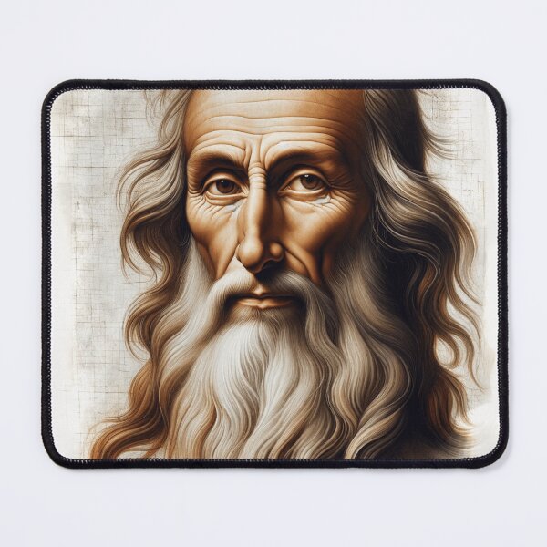 Item preview, Leonardo da Vinci in Fresco Art Style designed and sold by NexusSales.