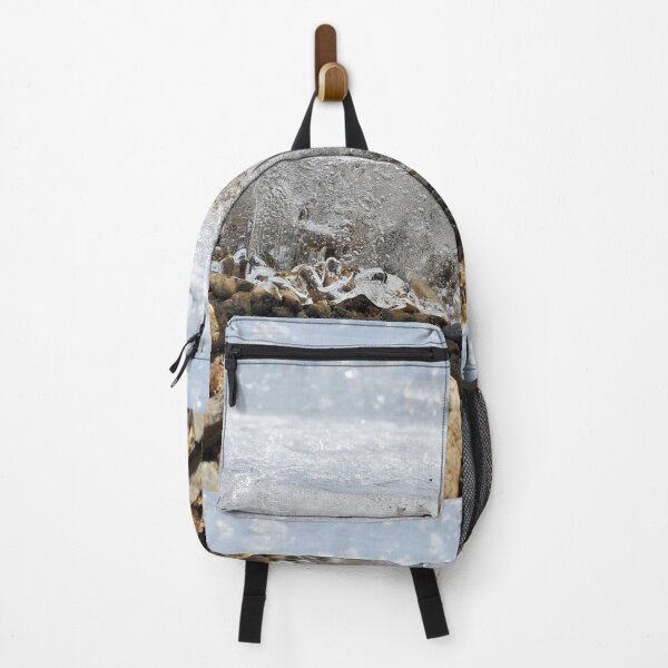 Item preview, Frozen water at the wachusett reservoir designed and sold by Beautyoftheout.