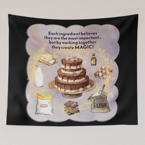 Item preview, Working Together Makes Magic designed and sold by Karen Wood.
