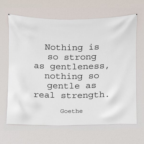 Item preview, Goethe Quote (v2) designed and sold by PeacefulHShop.