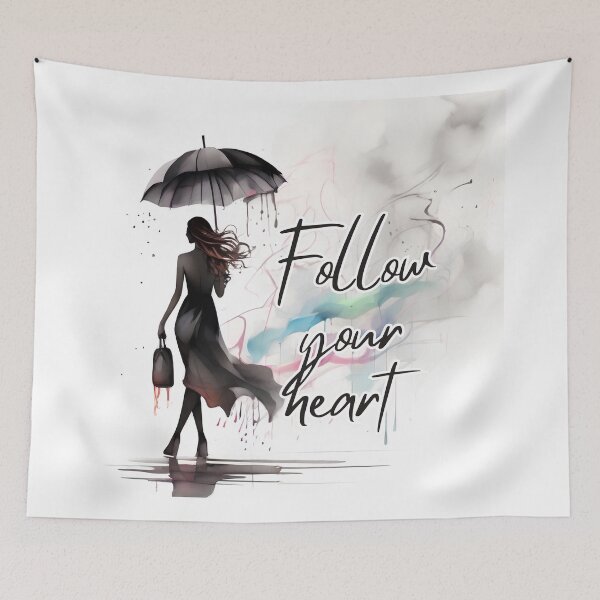 Item preview, Follow your heart designed and sold by bonjourmadame4.