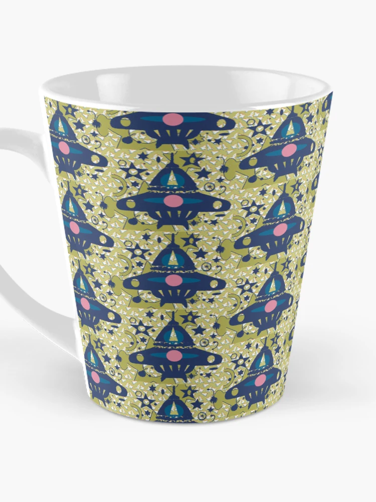 Thumbnail 3 of 4, Coffee Mug, Retro Spacecraft designed and sold by Rickybrook.