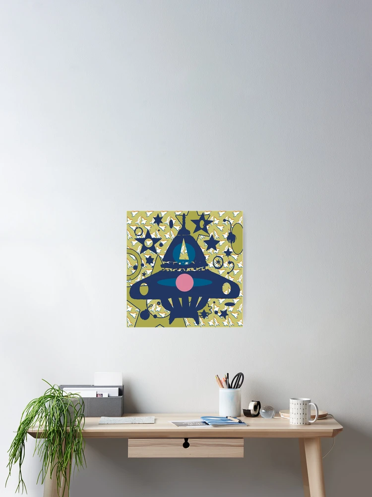 Thumbnail 2 of 3, Poster, Retro Spacecraft designed and sold by Rickybrook.