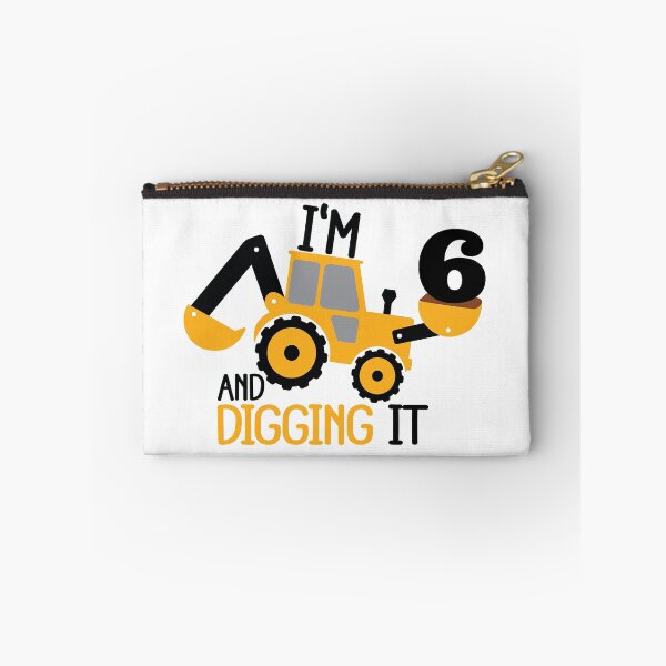 Item preview, Construction Birthday Digging It: 6th Birthday designed and sold by sweetbelle.